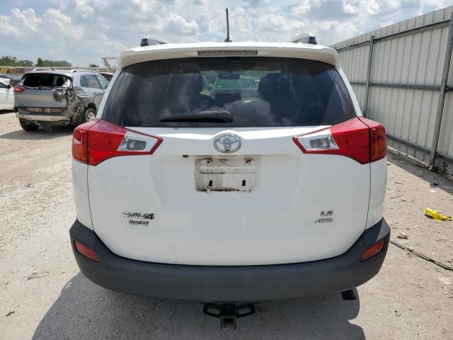 2T3BFREV2DW053851 - 2013 TOYOTA RAV4 LE WHITE photo 6