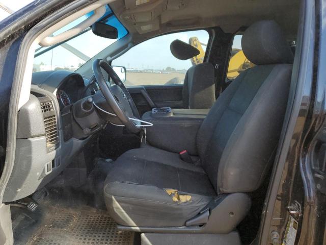 1N6BA0CJ4AN300099 - 2010 NISSAN TITAN XE GRAY photo 7