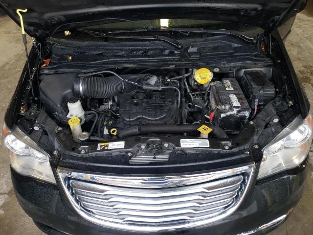 2C4RC1BG6GR150631 - 2016 CHRYSLER TOWN & COU TOURING შავი ფოტო 12