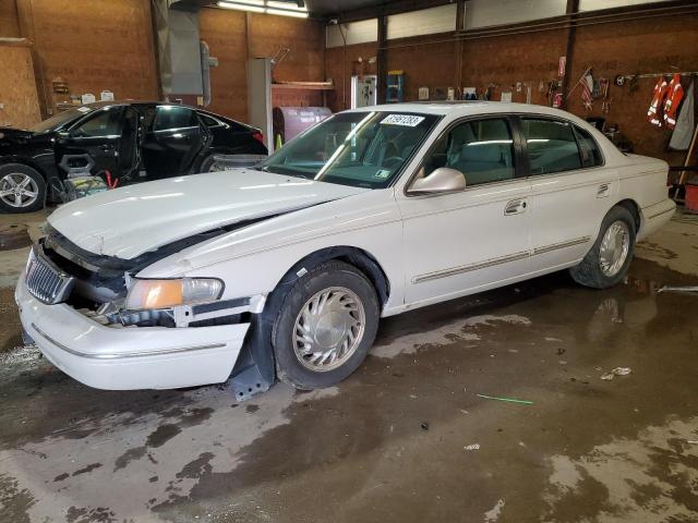 1LNLM97V9VY636895 - 1997 LINCOLN CONTINENTA WHITE photo 1