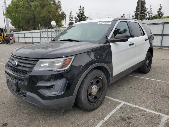 1FM5K8AR3GGA08134 - 2016 FORD EXPLORER POLICE INTERCEPTOR BLACK photo 1