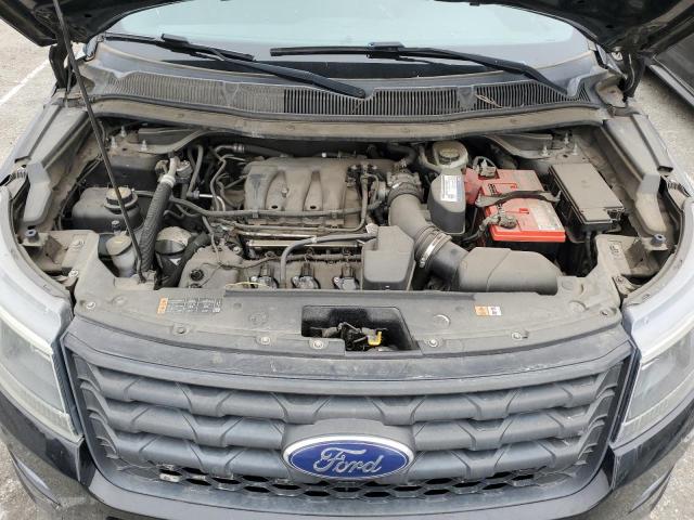 1FM5K8AR3GGA08134 - 2016 FORD EXPLORER POLICE INTERCEPTOR BLACK photo 11