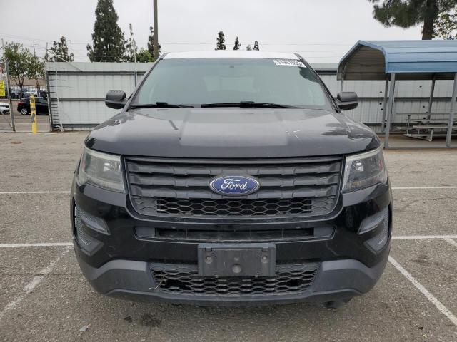1FM5K8AR3GGA08134 - 2016 FORD EXPLORER POLICE INTERCEPTOR BLACK photo 5