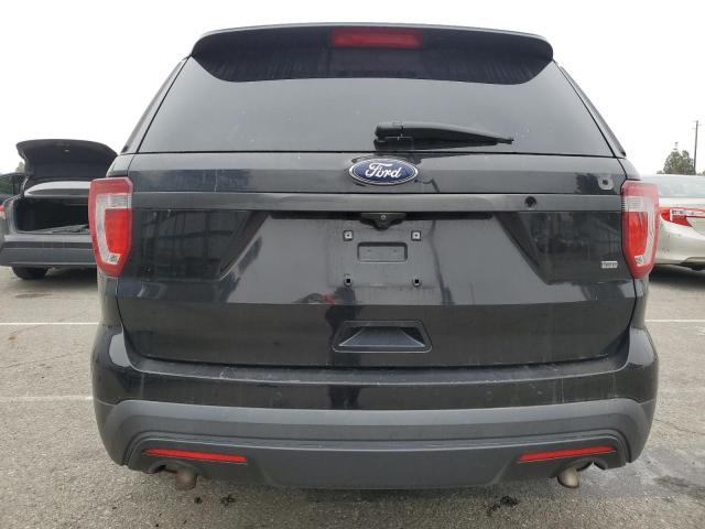 1FM5K8AR3GGA08134 - 2016 FORD EXPLORER POLICE INTERCEPTOR BLACK photo 6