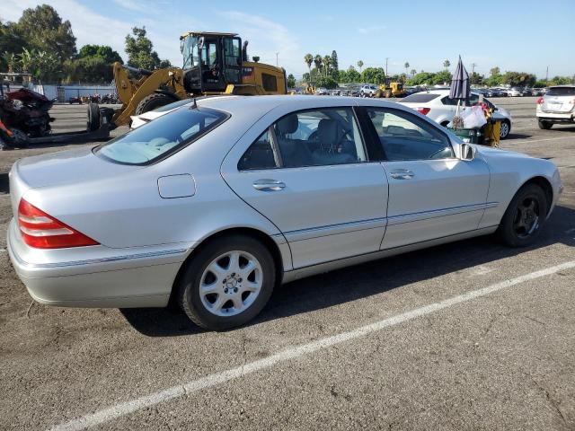 WDBNG70J82A252867 - 2002 MERCEDES-BENZ S 430 SILVER photo 3