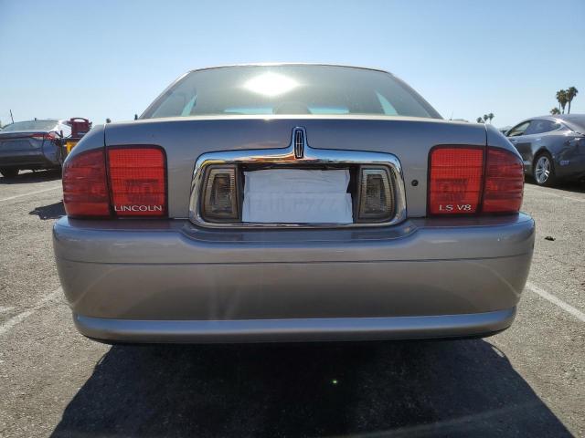 1LNHM87A31Y702817 - 2001 LINCOLN LS Gümüş foto 6