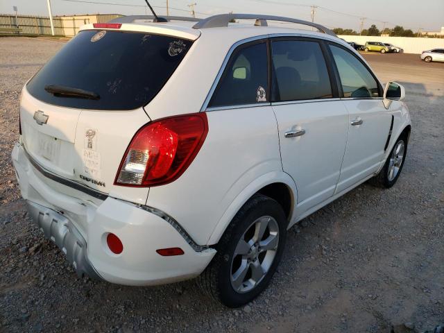 3GNAL3EK5ES628327 - 2014 CHEVROLET CAPTIVA LT WHITE photo 3