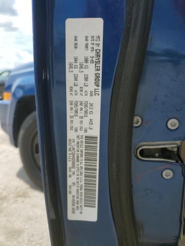 1J4NT2GA4AD506992 - 2010 JEEP PATRIOT SPORT BLUE photo 12