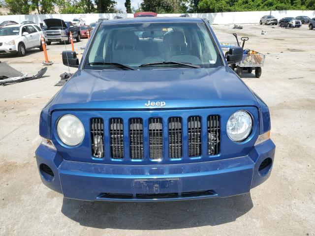 1J4NT2GA4AD506992 - 2010 JEEP PATRIOT SPORT BLUE photo 5