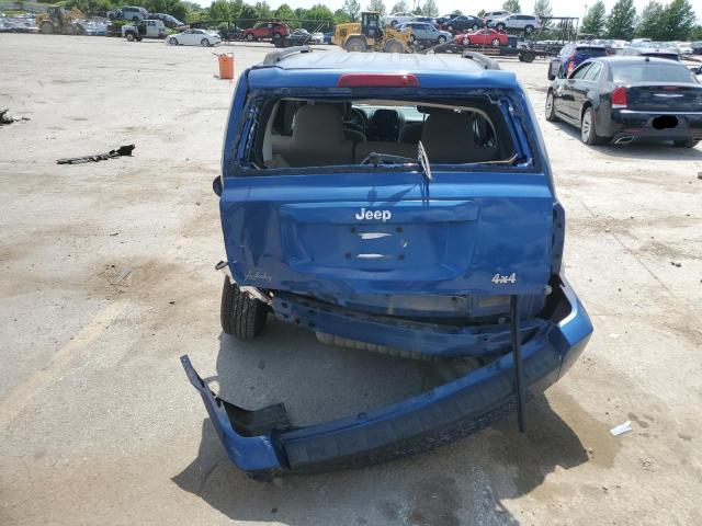 1J4NT2GA4AD506992 - 2010 JEEP PATRIOT SPORT BLUE photo 6
