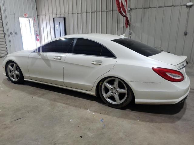 WDDLJ7DB7DA080742 - 2013 MERCEDES-BENZ CLS 550 WHITE photo 2