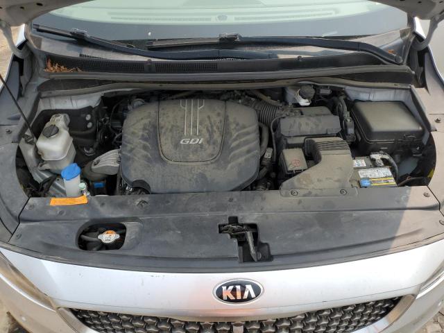 KNDME5C11G6155717 - 2016 KIA SEDONA SXL SILVER photo 12