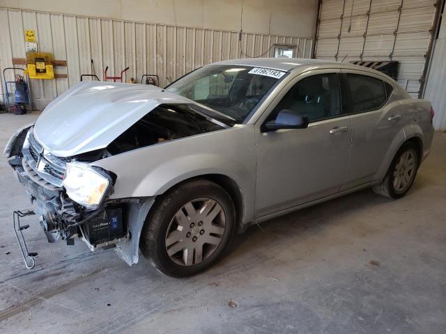 1B3BD4FB5BN558205 - 2011 DODGE AVENGER EXPRESS SILVER photo 1