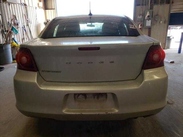 1B3BD4FB5BN558205 - 2011 DODGE AVENGER EXPRESS 银色 照片 6