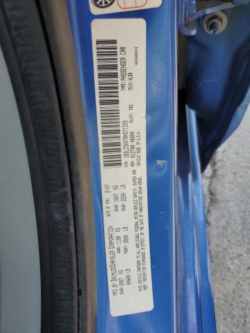 1B3LC56R78N571329 - 2008 DODGE AVENGER SXT BLUE photo 12