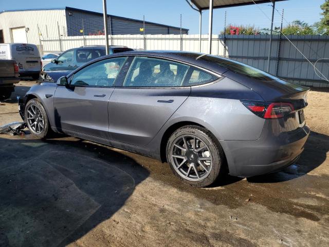 5YJ3E1EB4NF159143 - 2022 TESLA MODEL 3 CHARCOAL photo 2