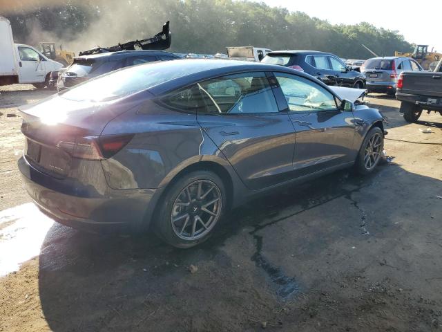 5YJ3E1EB4NF159143 - 2022 TESLA MODEL 3 CHARCOAL photo 3