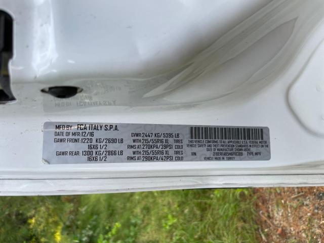 ZFBERFAB5H6F18389 - 2017 RAM PROMASTER 白色 照片 10