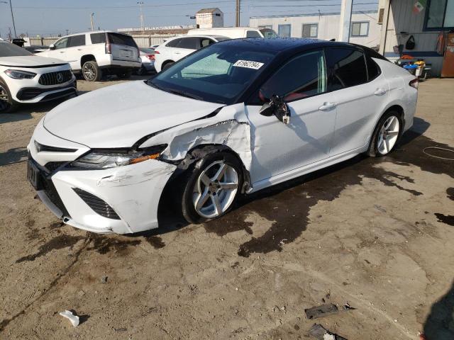 4T1B61HK8KU160332 - 2019 TOYOTA CAMRY XSE WHITE photo 1