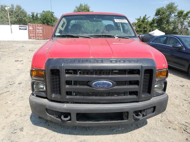 1FTWX30Y88EC91777 - 2008 FORD F350 SRW SUPER DUTY RED photo 5