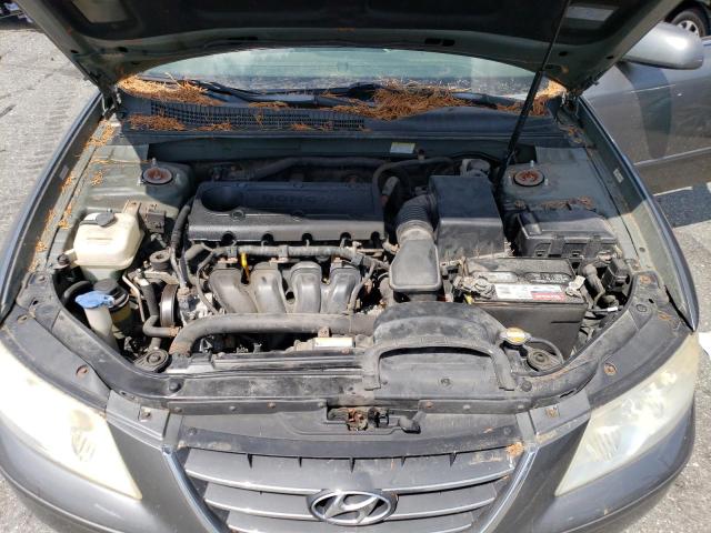 5NPET46C99H454916 - 2009 HYUNDAI SONATA GLS GRAY photo 11