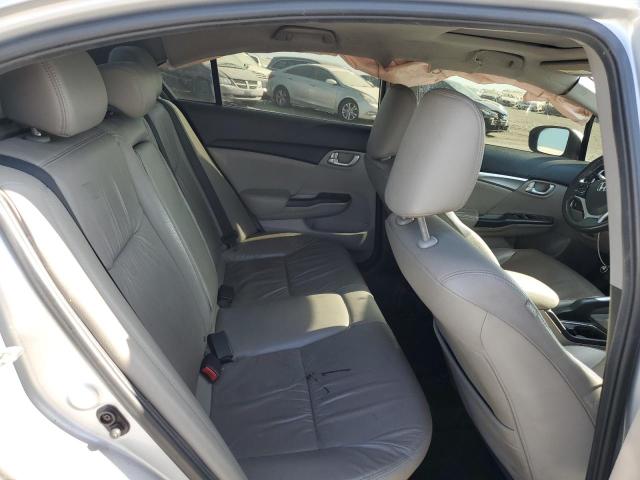 2HGFB2F93FH522617 - 2015 HONDA CIVIC EXL SILVER photo 10