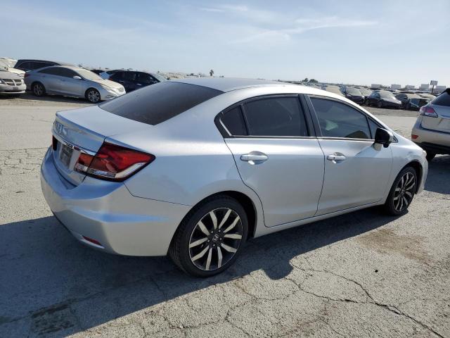 2HGFB2F93FH522617 - 2015 HONDA CIVIC EXL SILVER photo 3