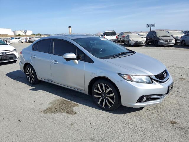 2HGFB2F93FH522617 - 2015 HONDA CIVIC EXL SILVER photo 4