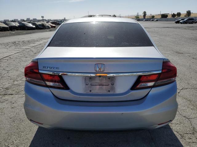 2HGFB2F93FH522617 - 2015 HONDA CIVIC EXL SILVER photo 6