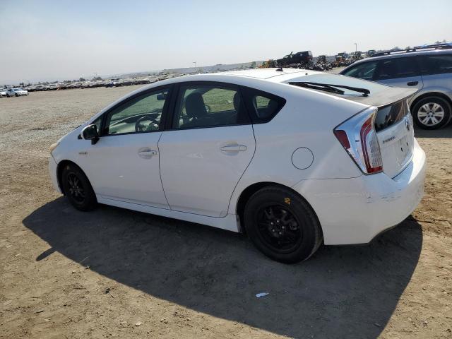 JTDKN3DU7C5447408 - 2012 TOYOTA PRIUS WHITE photo 2