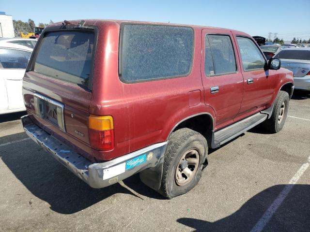 JT3VN29V1L0003290 - 1990 TOYOTA 4RUNNER VN29 SR5 RED photo 3