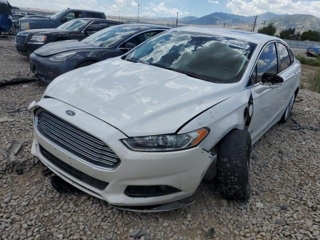 3FA6P0SU2DR270770 - 2013 FORD FUSION TITANIUM PHEV WHITE photo 1