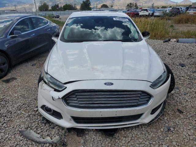 3FA6P0SU2DR270770 - 2013 FORD FUSION TITANIUM PHEV WHITE photo 5