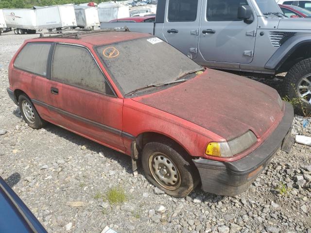 JHMED6343JS002308 - 1988 HONDA CIVIC RED photo 4