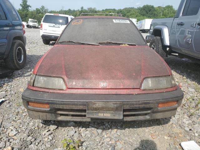 JHMED6343JS002308 - 1988 HONDA CIVIC RED photo 5