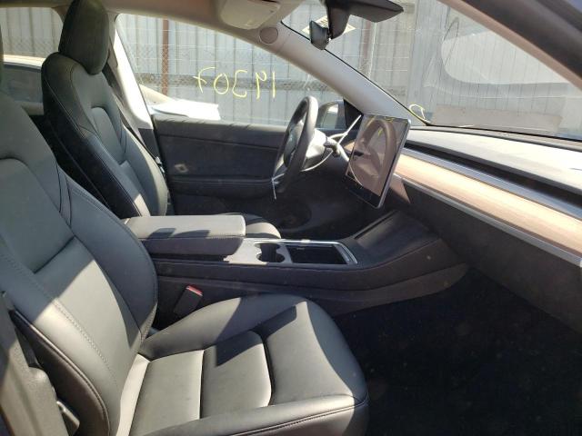 5YJYGAEE8MF151040 - 2021 TESLA MODEL Y أزرق صورة 5