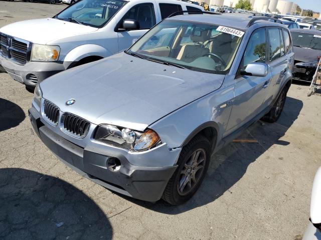 WBXPA73424WC40601 - 2004 BMW X3 2.5I SILVER photo 1