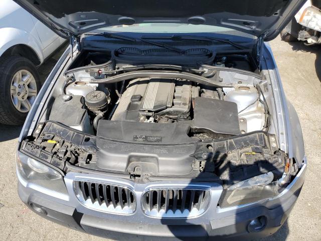 WBXPA73424WC40601 - 2004 BMW X3 2.5I SILVER photo 12