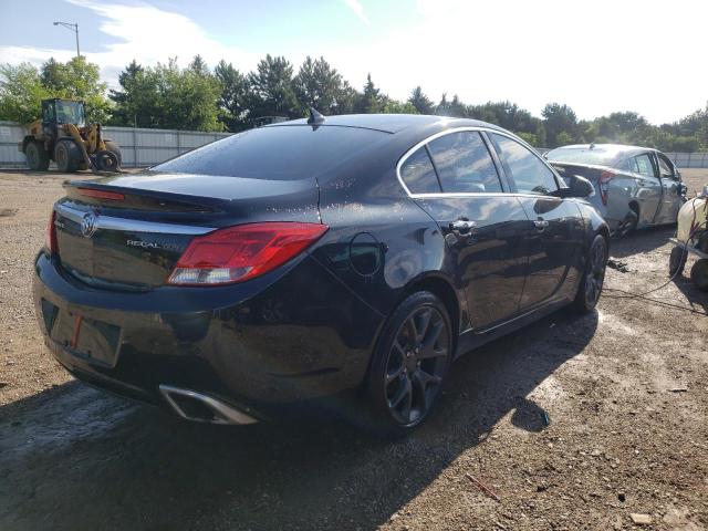 2G4GV5GV1C9171540 - 2012 BUICK REGAL GS BLACK photo 3