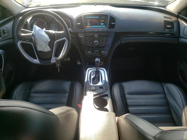 2G4GV5GV1C9171540 - 2012 BUICK REGAL GS BLACK photo 8