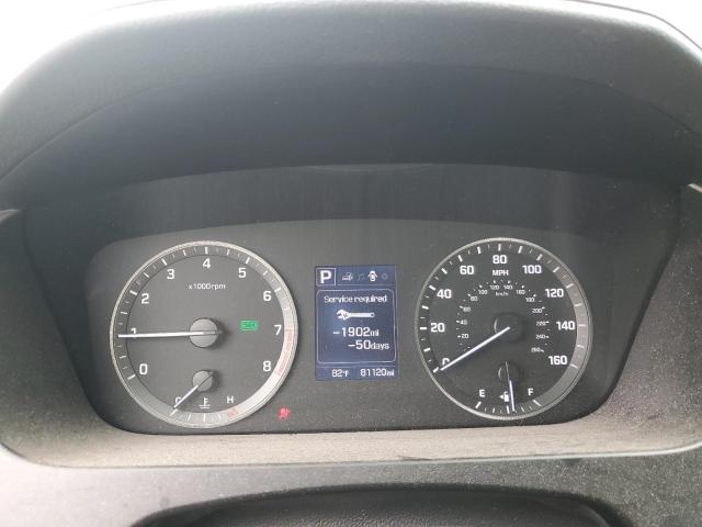 5NPE34AF4GH434037 - 2016 HYUNDAI SONATA SPORT BLUE photo 9