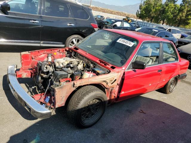WBAAB6402J8228111 - 1988 BMW 325 AUTOMATIC RED photo 1