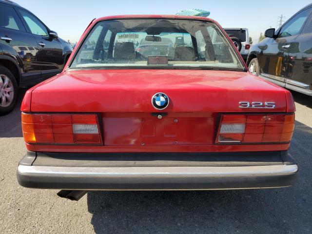 WBAAB6402J8228111 - 1988 BMW 325 AUTOMATIC RED photo 6