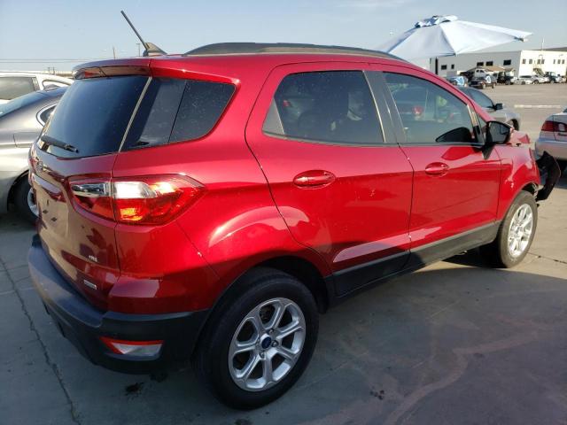 MAJ3S2GE2LC395067 - 2020 FORD ECOSPORT SE RED photo 3