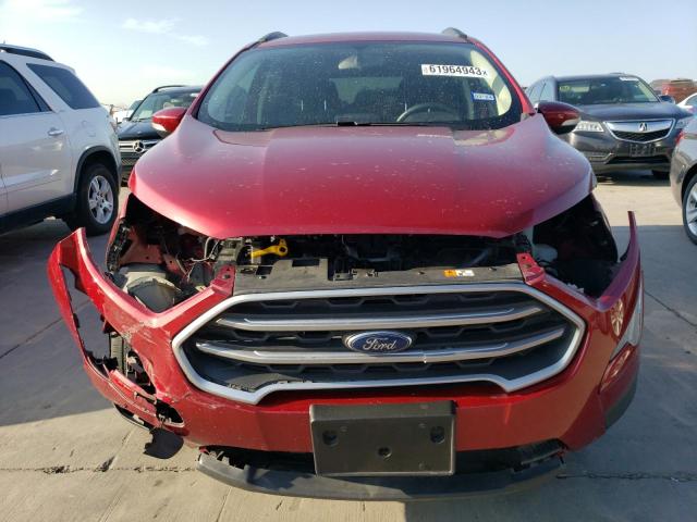 MAJ3S2GE2LC395067 - 2020 FORD ECOSPORT SE RED photo 5