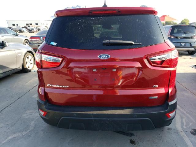 MAJ3S2GE2LC395067 - 2020 FORD ECOSPORT SE RED photo 6