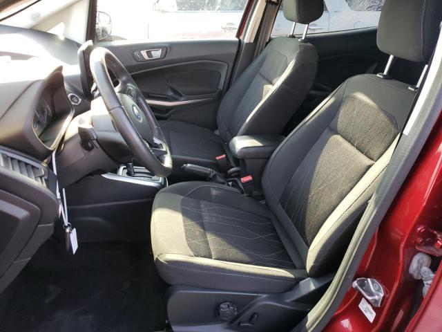 MAJ3S2GE2LC395067 - 2020 FORD ECOSPORT SE RED photo 7