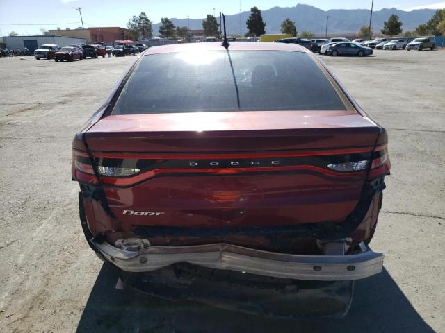 1C3CDFAA8FD337453 - 2015 DODGE DART SE MAROON photo 6