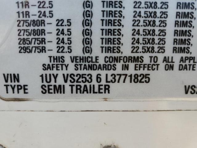 1UYVS2536L3771825 - 2020 UTILITY TRAILER Ağ foto 10