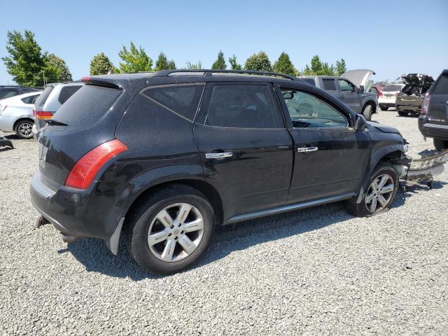 JN8AZ08W46W500188 - 2006 NISSAN MURANO SL BLACK photo 3